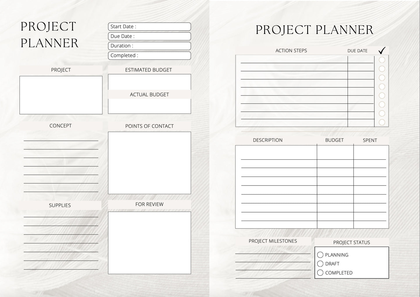 Permanent Jewelry Business Planner